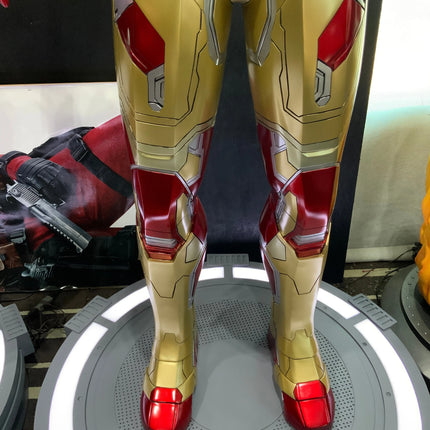 Iron Man Mark 42 Sideshow Life Size Statue - LM Treasures 