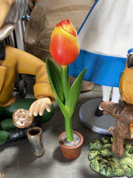 Small Tulip In Pot Flower Statue - LM Treasures 