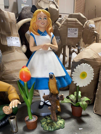 Small Tulip In Pot Flower Statue - LM Treasures 