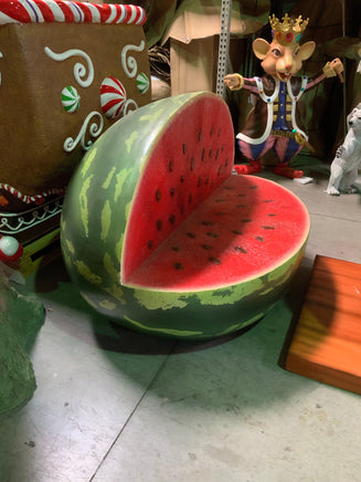 Watermelon Bench Life Size Statue - LM Treasures 