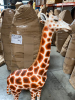 Walking Giraffe Life Size Statue - LM Treasures Life Size Statues & Prop Rental