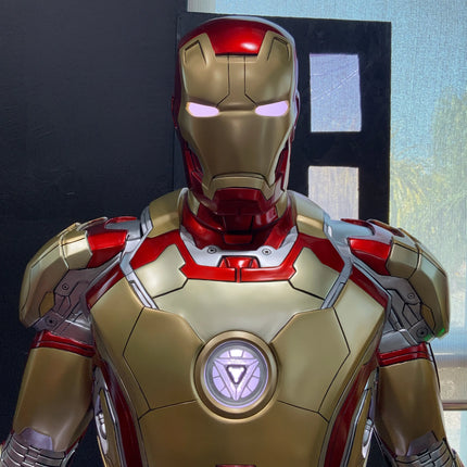 Iron Man Mark 42 Sideshow Life Size Statue - LM Treasures 