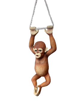 Baby Orangutan Life Size Statue - LM Treasures Life Size Statues & Prop Rental
