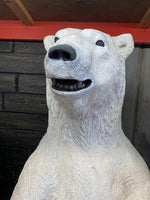 Standing Polar Bear Statue - LM Treasures 