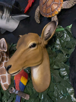Antelope Head Life Size Statue - LM Treasures Life Size Statues & Prop Rental