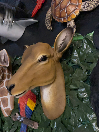 Antelope Head Life Size Statue - LM Treasures Life Size Statues & Prop Rental