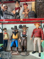 Cowboy Robber Life Size Statue - LM Treasures 