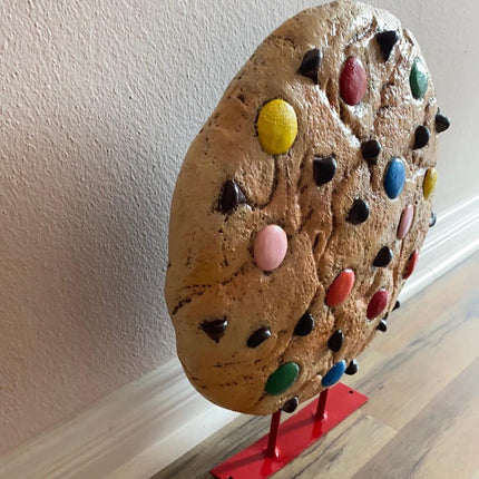 Hanging M & M Cookie Over Sized Statue - LM Treasures 
