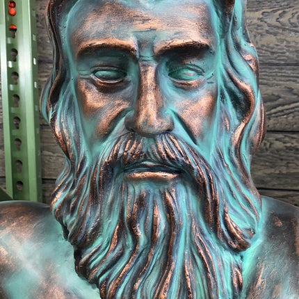 Mermaid Poseidon Life Size Statue - LM Treasures 