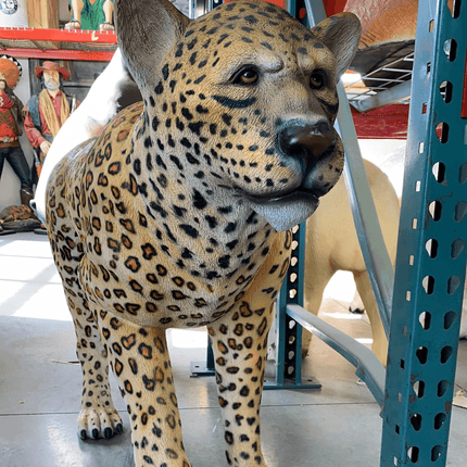 Leopard Life Size Statue - LM Treasures 