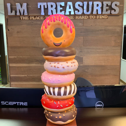 Small Stacked Donuts Table Top Statue - LM Treasures 