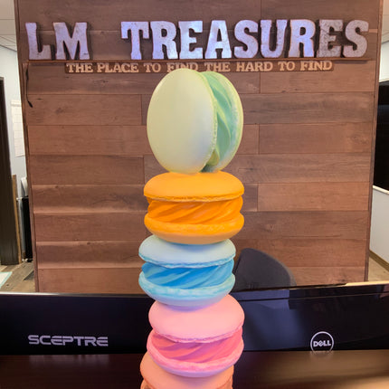Small Stacked Macaroons Table Top Statue - LM Treasures 