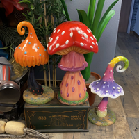 Swirl Mushroom Over Sized Statue - LM Treasures Life Size Statues & Prop Rental