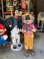 Scary Clown Playing Violin Life Size Statue - LM Treasures 