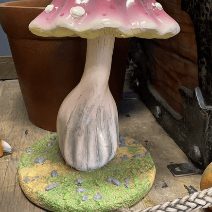 Dotted Mushroom Over Sized Statue - LM Treasures 