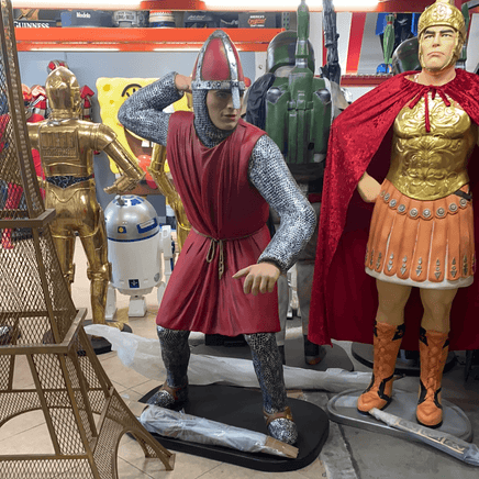 Crusader Knight Life Size Statue - LM Treasures 