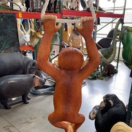 Baby Orangutan Life Size Statue - LM Treasures 