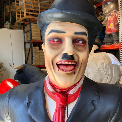 Scary Chaplin Clown Life Size Statue - LM Treasures 