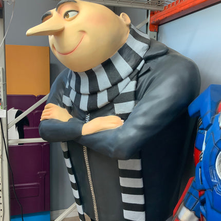 Cartoon Man Gru Statue - LM Treasures 