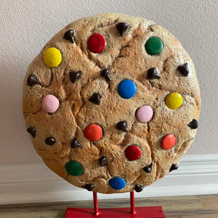 Hanging M & M Cookie Over Sized Statue - LM Treasures 