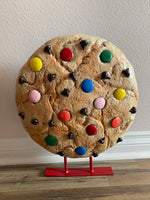 Hanging M & M Cookie Over Sized Statue - LM Treasures Life Size Statues & Prop Rental