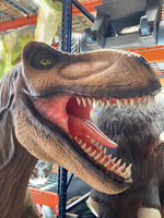 T Rex Dinosaur On Base Life Size Statue - LM Treasures Life Size Statues & Prop Rental
