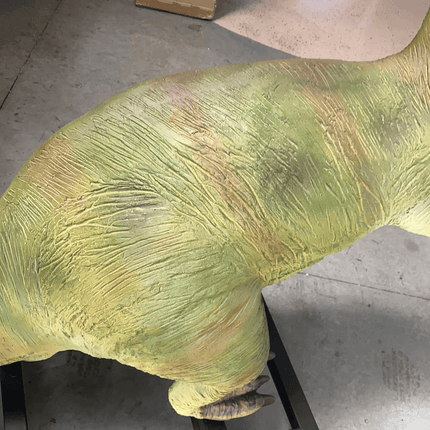 Baby T-Rex Dinosaur On Base Life Size Statue - LM Treasures 