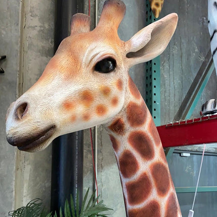 Giraffe Life Size Statue - LM Treasures 