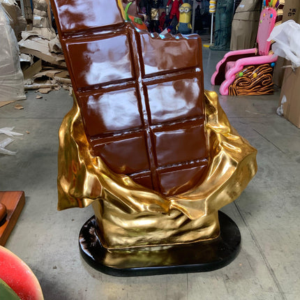 Chocolate Bar Over Sized Statue - LM Treasures 