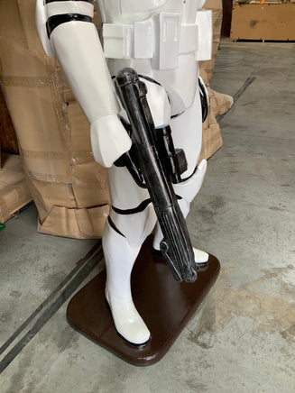 White Space Trooper Life Size Statue - LM Treasures 