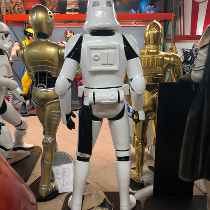 White Space Trooper Life Size Statue - LM Treasures 