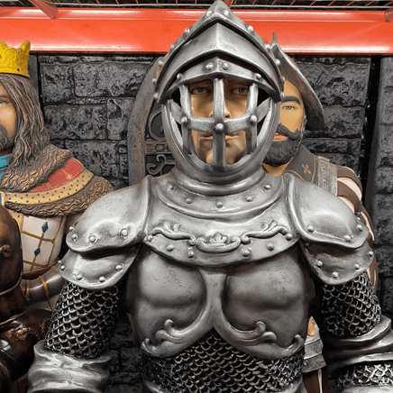 Knight In Armor Life Size Statue - LM Treasures 