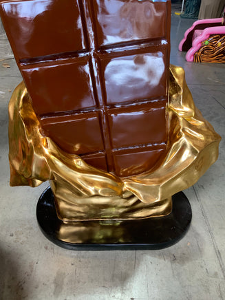Chocolate Bar Over Sized Statue - LM Treasures Life Size Statues & Prop Rental