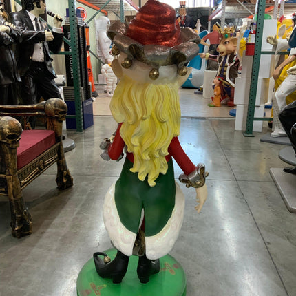 Christmas Elf Girl Over Sized Statue - LM Treasures 