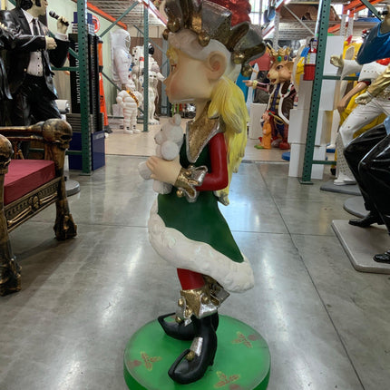 Christmas Elf Girl Over Sized Statue - LM Treasures 