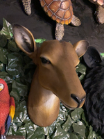 Antelope Head Life Size Statue - LM Treasures 