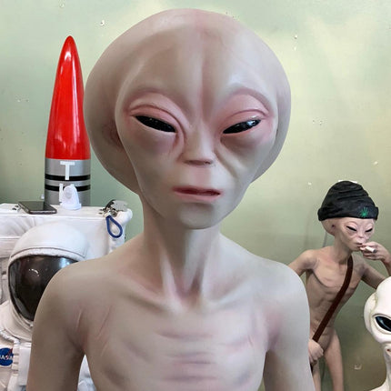 Large Alien Encounter Life Size Statue - LM Treasures 