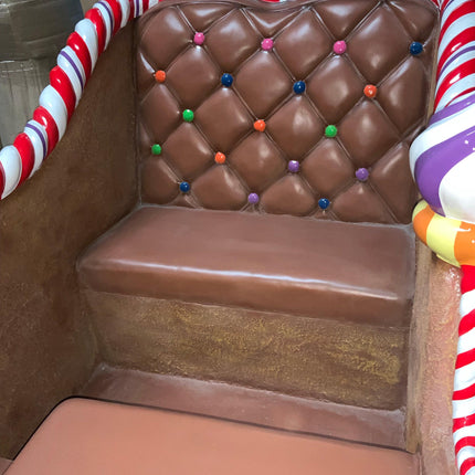 Gingerbread Sleigh Life Size Statue - LM Treasures 