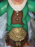 Leprechaun With Gold Life Size Statue - LM Treasures 