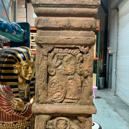 Column Aztec Pilaster Greek Roman Prop Resin Decor - LM Treasures 