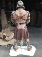 Mythical Soldier Standing Life Size Prop Decor Statue - LM Treasures 
