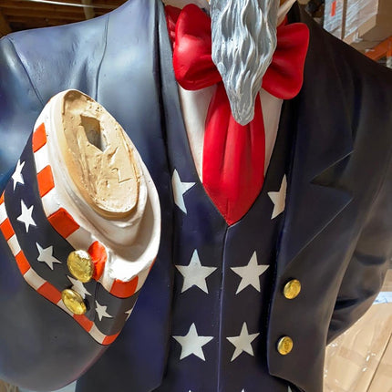 Uncle Sam Life Size Statue - LM Treasures 