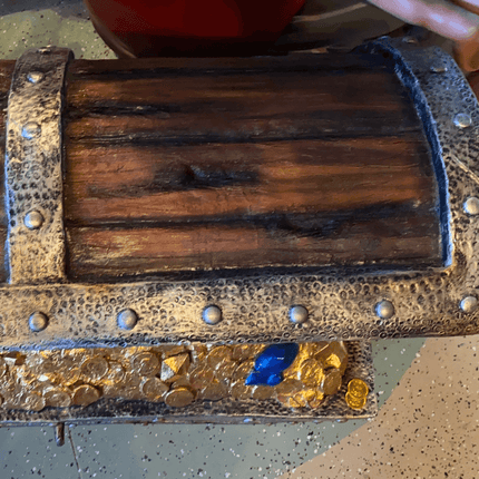 Treasure Chest Life Size Statue - LM Treasures 