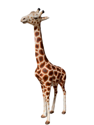 Walking Giraffe Life Size Statue - LM Treasures Life Size Statues & Prop Rental
