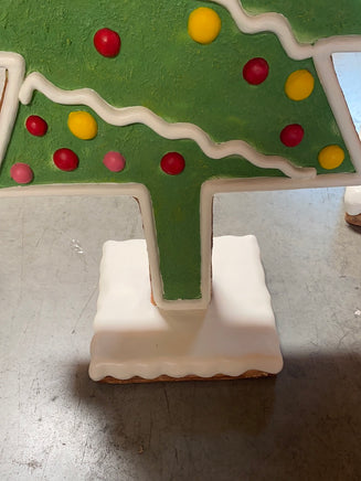 Mini Gingerbread Christmas Tree Cookie Over Sized Statue - LM Treasures Life Size Statues & Prop Rental