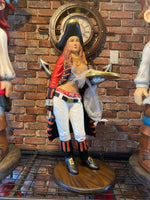 Small Lady Pirate Butler Statue - LM Treasures 