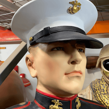 Marine Soldier Life Size Statue - LM Treasures 