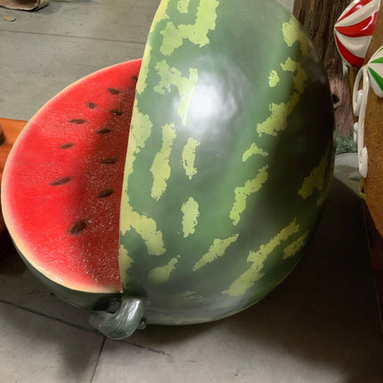 Watermelon Bench Life Size Statue - LM Treasures 