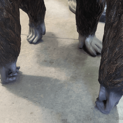 Standing Gorilla Life Size Statue - LM Treasures 