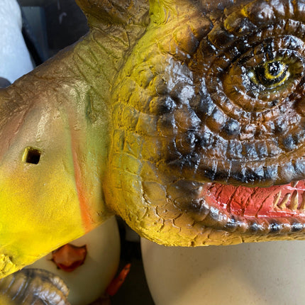 Venenifer with Dorsal Fin Dinosaur Life Size Statue - LM Treasures 